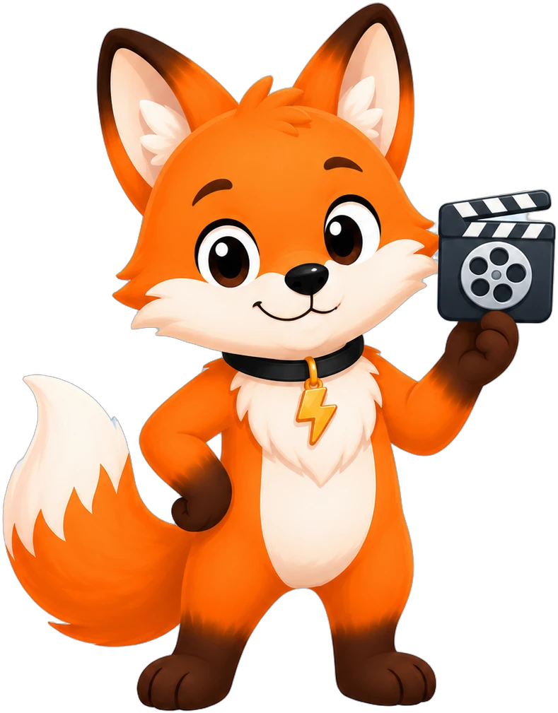 Flick mascot illustrating the One Reel, more places to be discovered SocialGrow feature